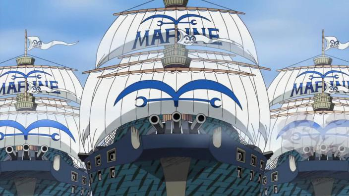 Marine Ships One Piece Wiki Fandom