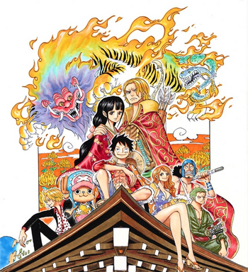 One Piece x Kyoto