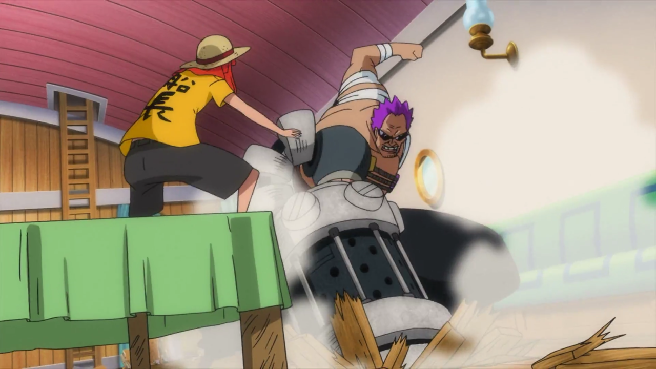 Dublado, Luffy Sanji e Zoro Vs Z