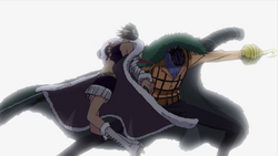 Crocodile Slashes Robin