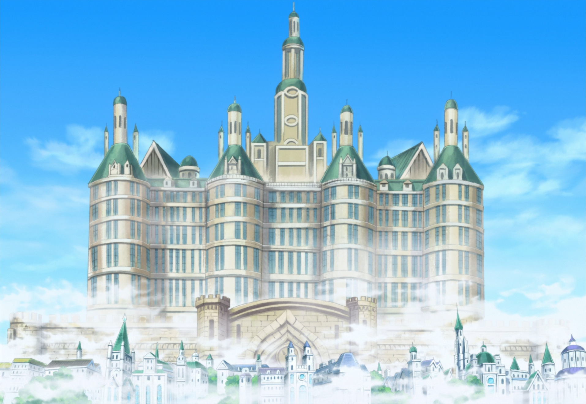 Pangaea Castle One Piece Wiki Fandom