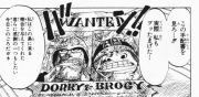 Nome de Dorry e de Broggy no mangá.