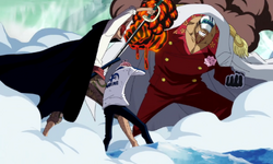 Shanks Akainu