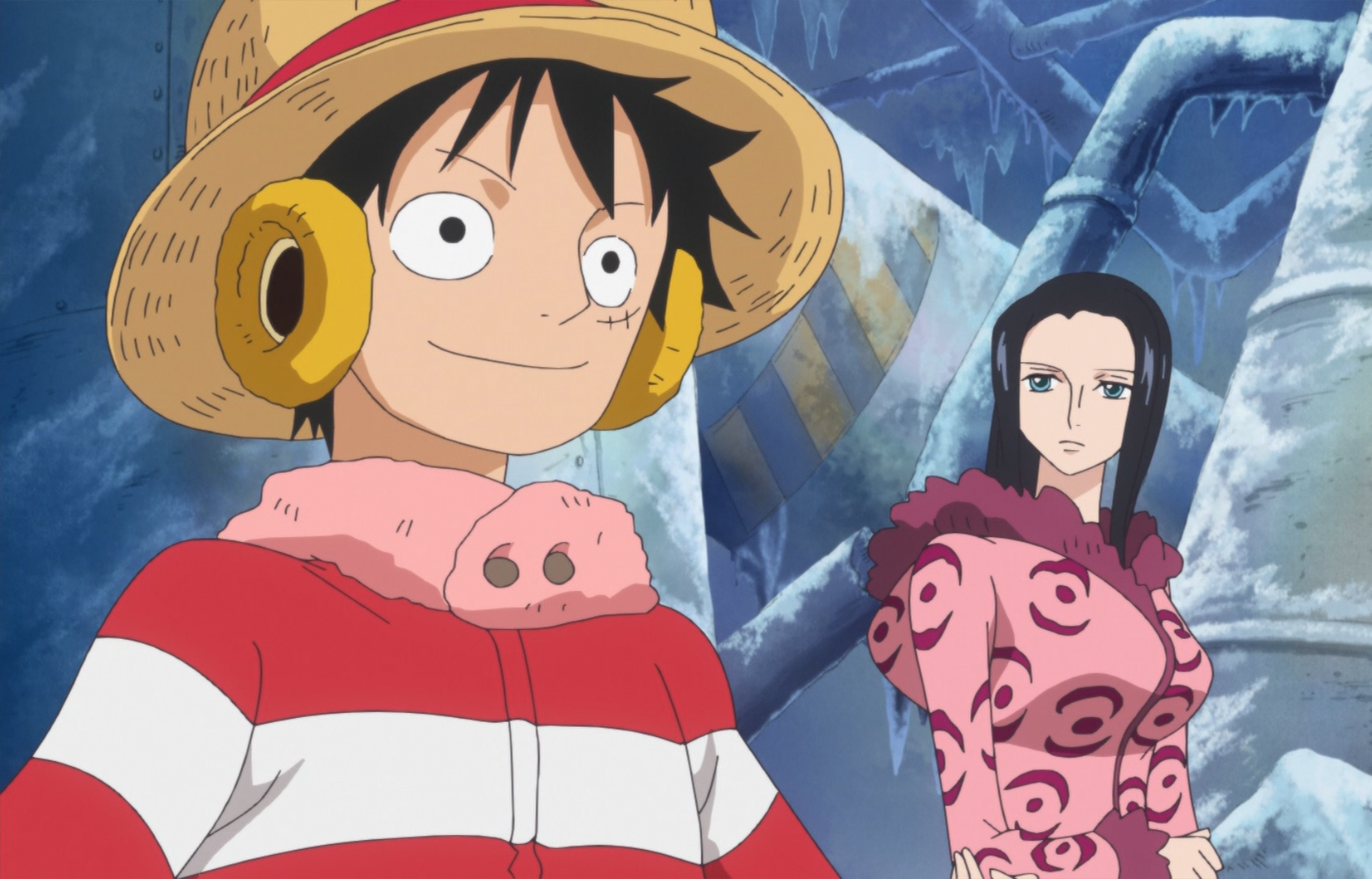 NAMI CRIES OUT FOR LUFFY  LEAVING WATER 7 - One Piece Episode 254