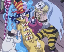 Perospero s'affaiblit de ses blessures alors qu'il anticipe le destin ultime de Big Mom.
