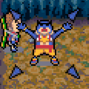 Harry using Hari Daikaiten.