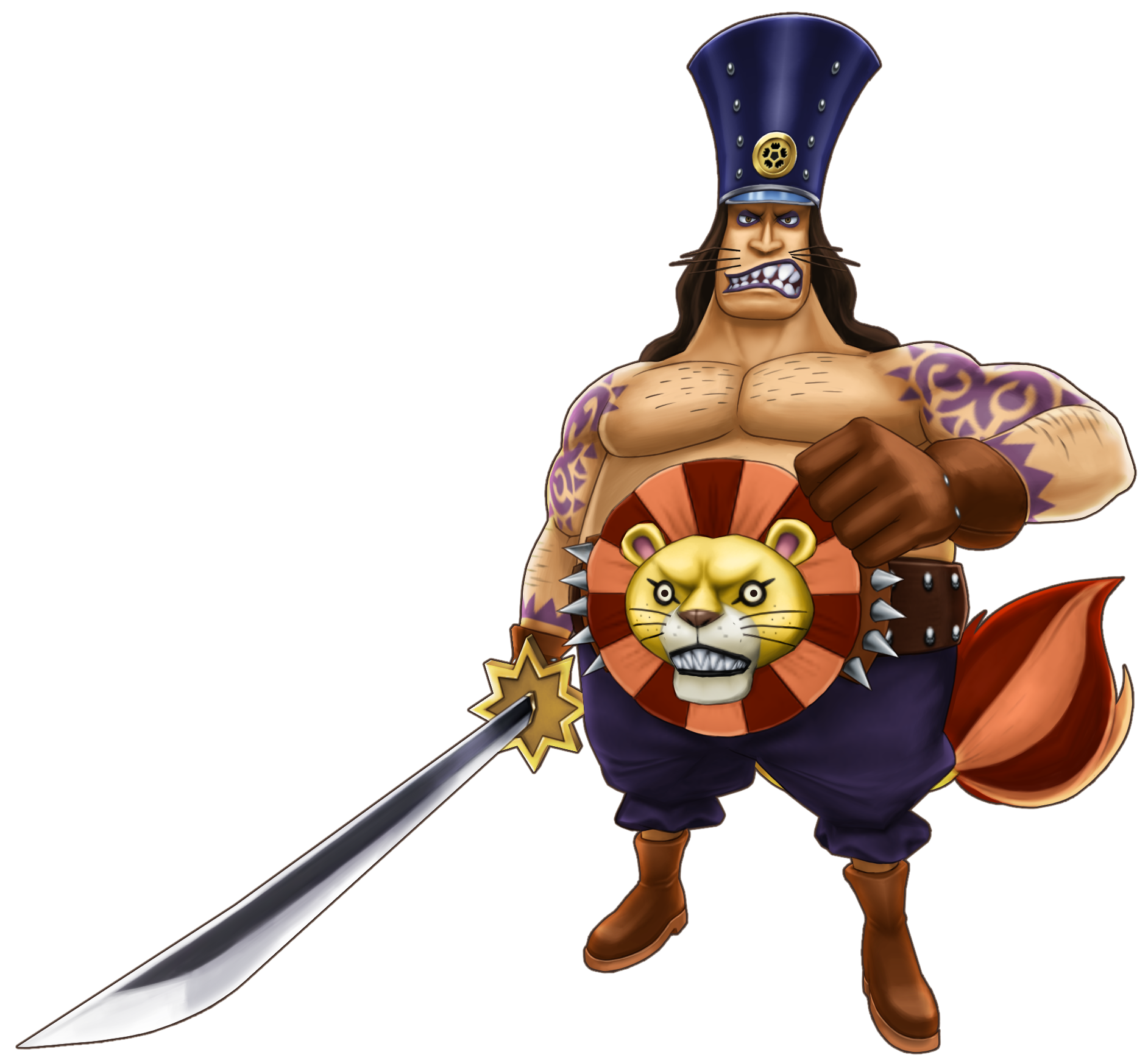 【THE MOZZ】Lion Knot One Piece Kamijiro | One Piece Wiki | Fandom