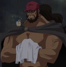 Maynard as 'Capman' in the Anime