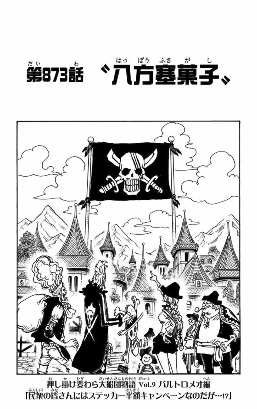 Chapter 873 One Piece Wiki Fandom