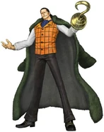 Crocodile w One Piece: Pirate Warriors.