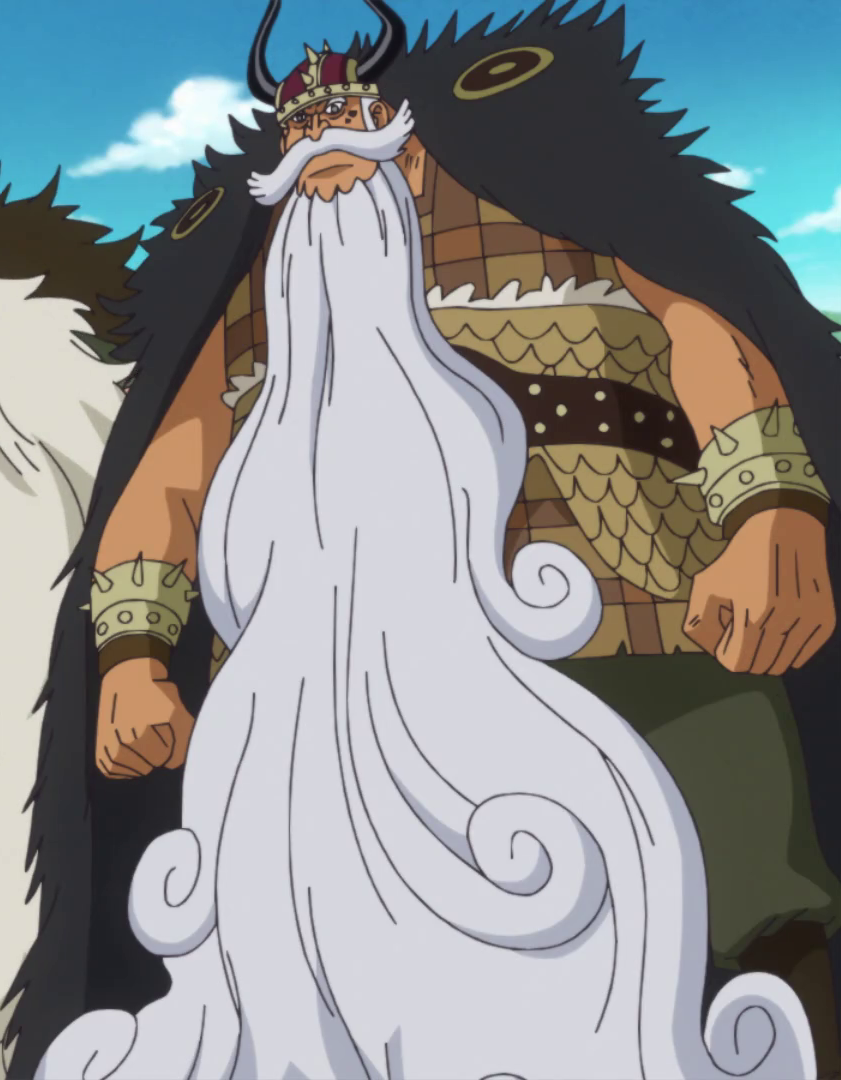 Anime Characters With Full Beards He s an older character with a white