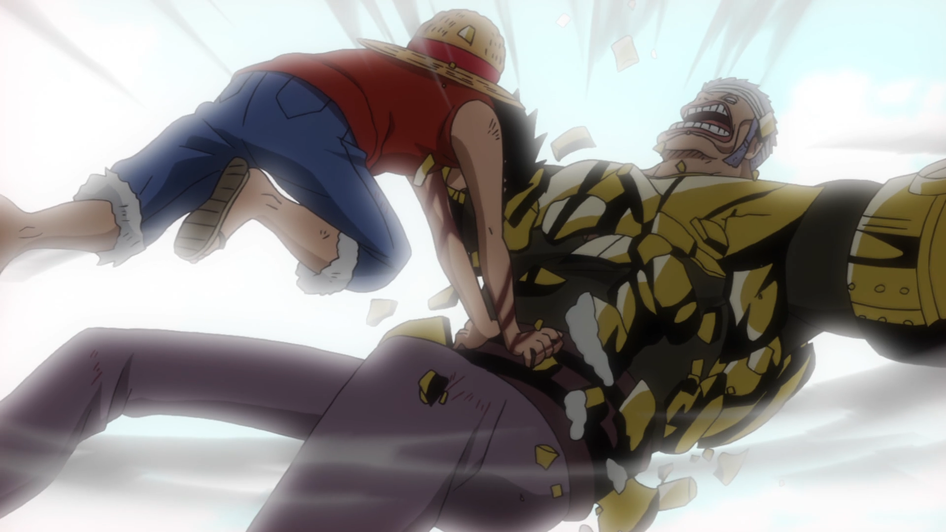 Fact: Luffy only beat Don Krieg after unlocking shmentai main character  powers : r/NuxTaku