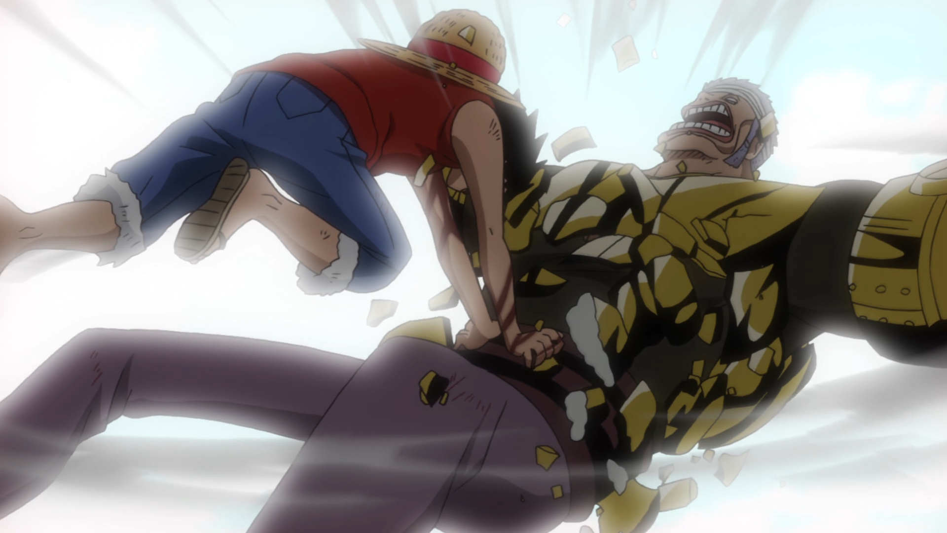 Luffy vs Don Krieg #onepiece #luffy #monkeydluffy #donkrieg #anime #fy