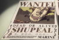 Shupeal's Wanted Poster