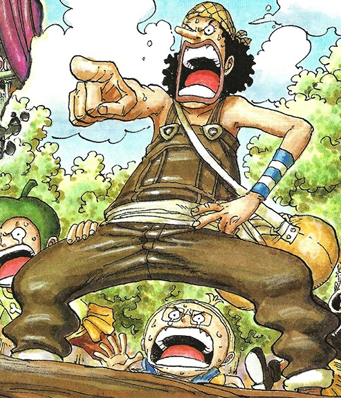 Luffy falar pro Usopp sobre seu pai o Yasopp #anime #animedublado #ani