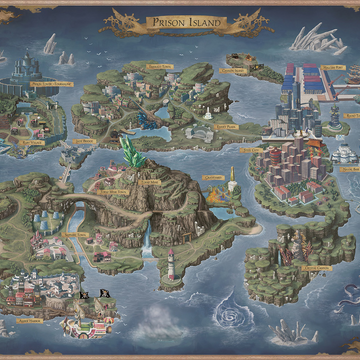 Jail Island One Piece Wiki Fandom