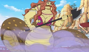 Hebi Hebi no Mi, modèle Cobra Royal Forme Hybride Anime Infobox