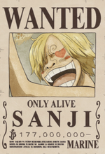 Sanji Only Alive Poster