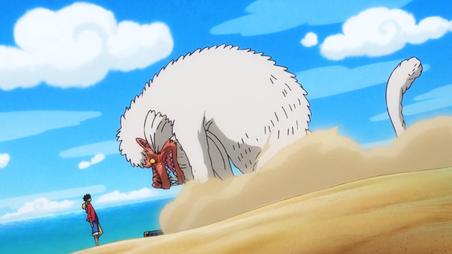 One Piece  Comparação Anime x Mangá do episódio 1033