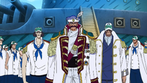 Jonathan and Drake Arriving at Marineford