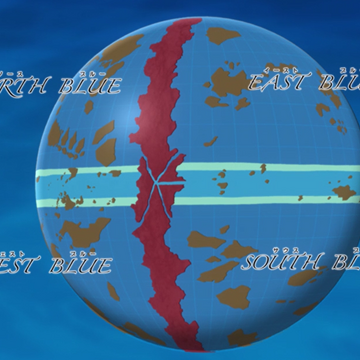 Blue Sea One Piece Wiki Fandom