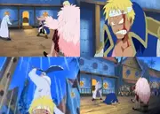 Doflamingo punishes Bellamy