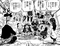 Straw Hat Pirates and Allies Read Newspaper