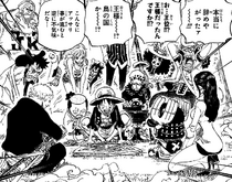 Straw Hat Pirates and Allies Read Newspaper