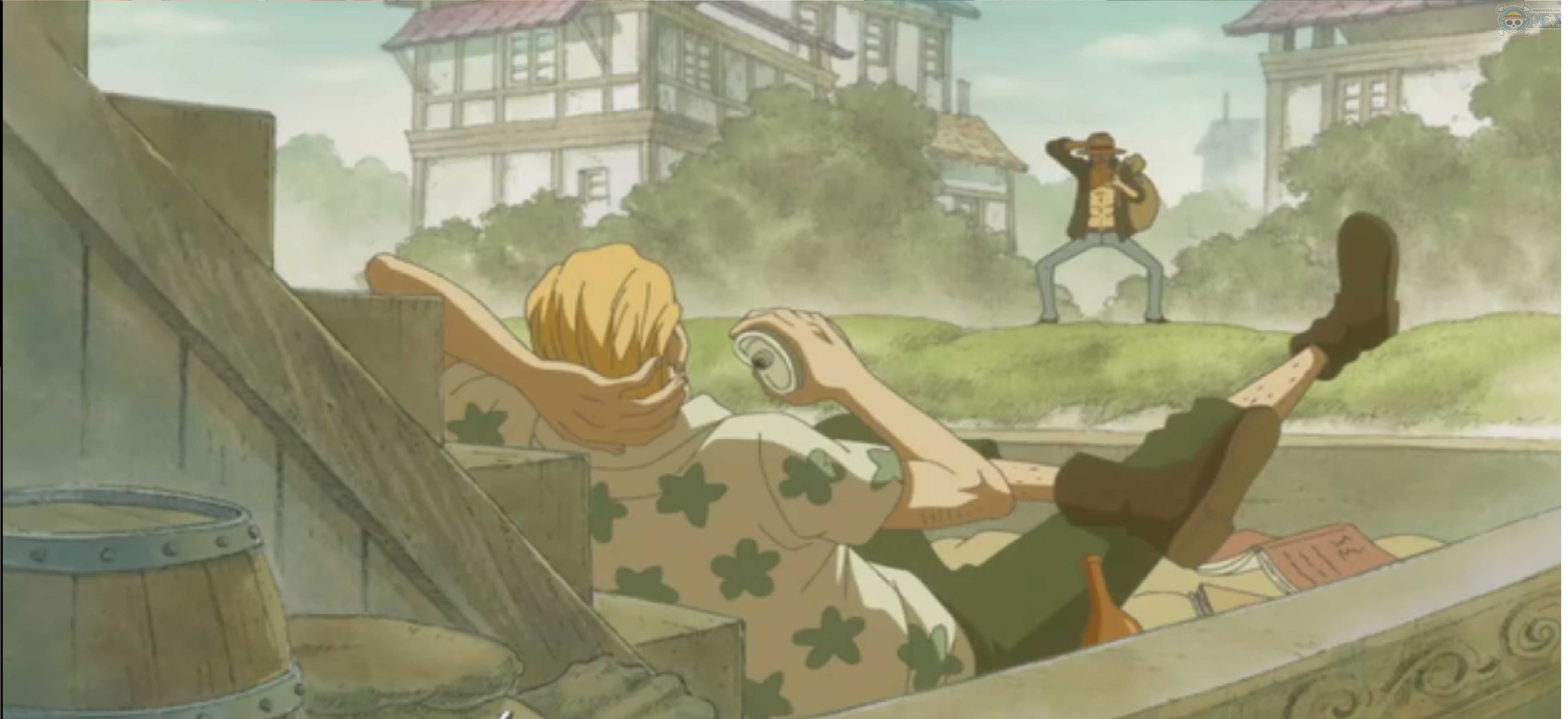 One Piece da Depre on X: Rayleigh jovem me parece ser uma fusão