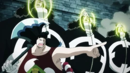 Arco de Marineford/Enfrentamientos