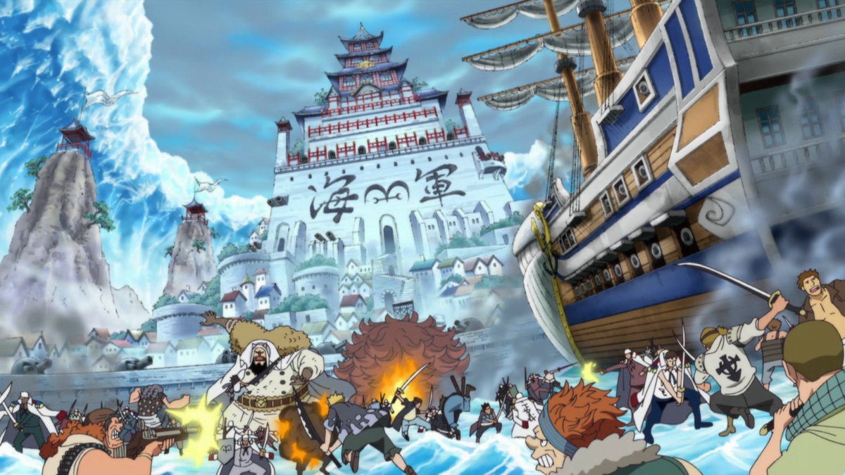 Summit War Of Marineford One Piece Wiki Fandom