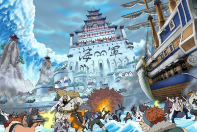 One Piece - Marineford Arc 🏴‍☠️ A kaizoku project between Grimace Studio &  @nigataclub , realizing the most iconic moment in One Piece…