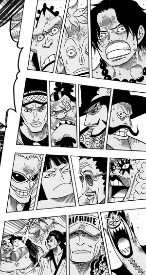 Plusieurs participants majeurs de la bataille de Marine Ford