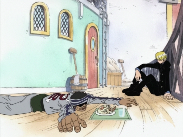 Luffy & Sanji vs Don Krieg & Gin