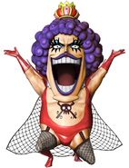 Ivankov w One Piece: Pirate Warriors 3.