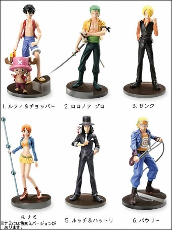 one piece miniature figures