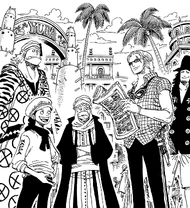 Koza, di Yuba baru, membaca tentang kembalinya Topi Jerami.