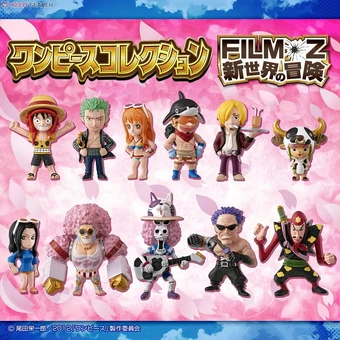 one piece bandai figure collection