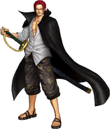 Shanks w One Piece: Pirate Warriors 3.