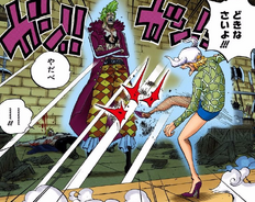 Bartolomeo detiene a Dellinger