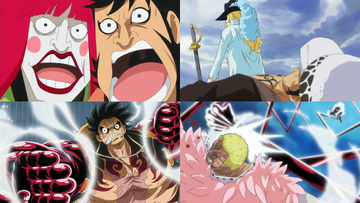 Luffy Gear 4 FLYING - One Piece Episode 726 