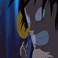 Luffy golpeia o Tenryuubito.gif