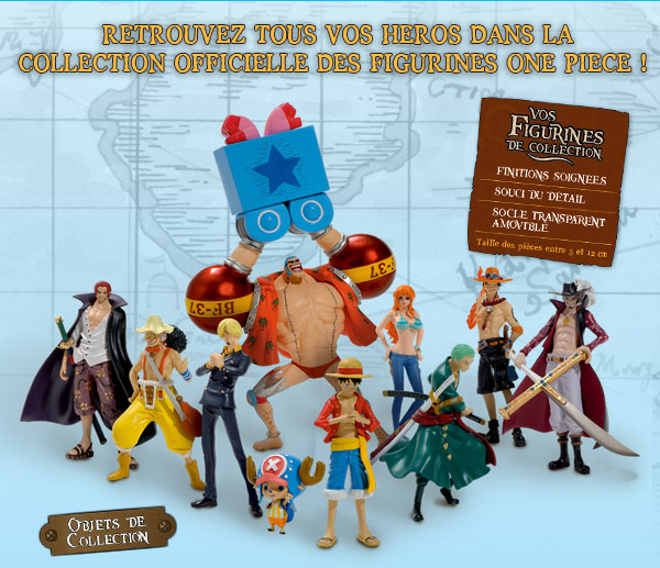One Piece Figurines Officielles - Hachette Collections, One Piece  Encyclopédie