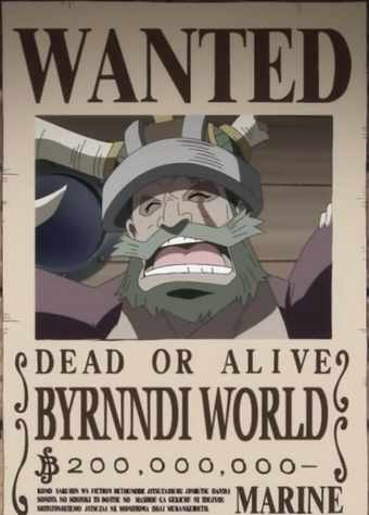 Byrnndi World One Piece Wiki Fandom