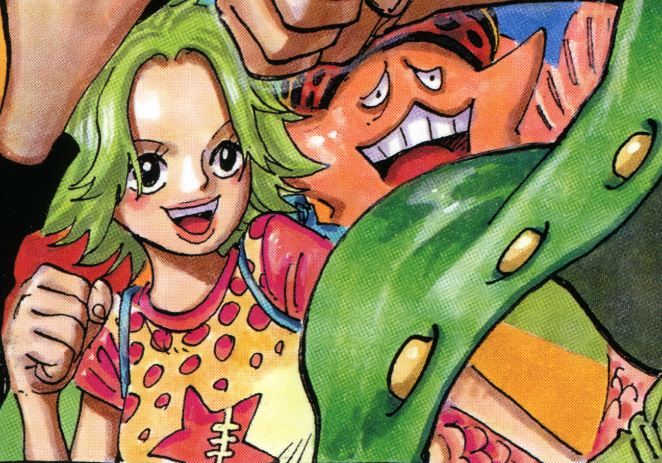 Dizzy Eyess on X: Nami and Ussop's Wildtake Source: One Piece