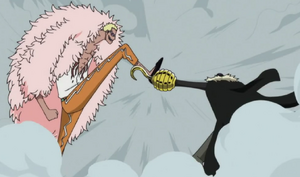 Doflamingo vs Crocodile