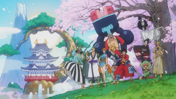 One Piece - País de Wano (892 em diante) O Mundo Dá Voltas! Uma