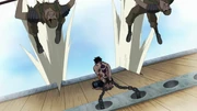 Ace é salvo da execução por Crocodile.