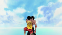 Luffy and Ace's Last Moments