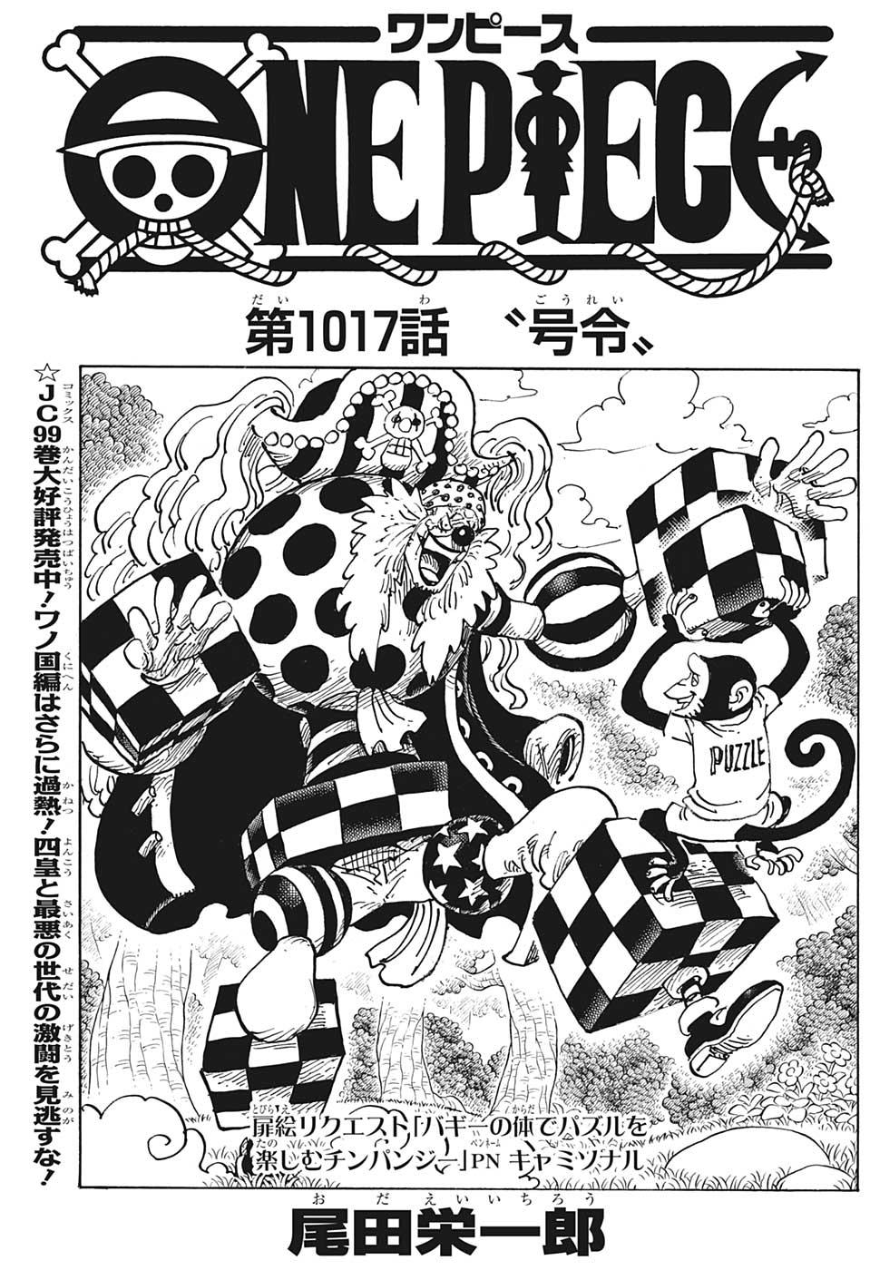 Chapter 1017, One Piece Wiki